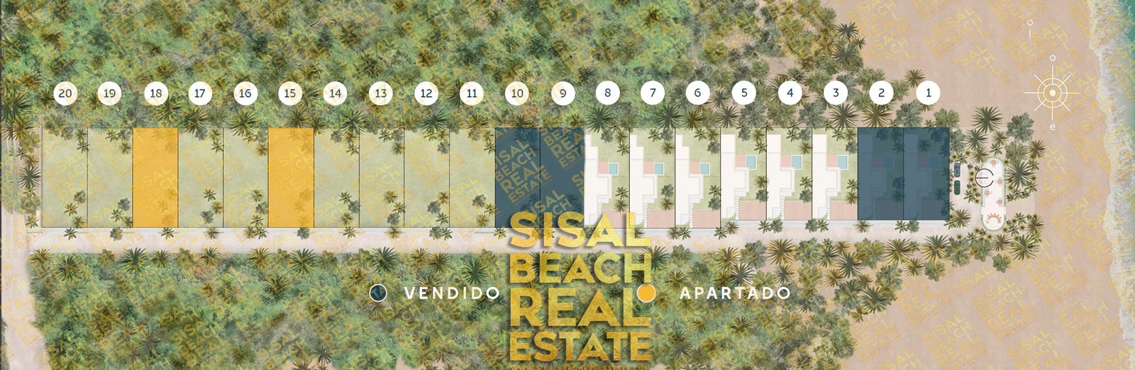 Desarrollo residencial en Sisal